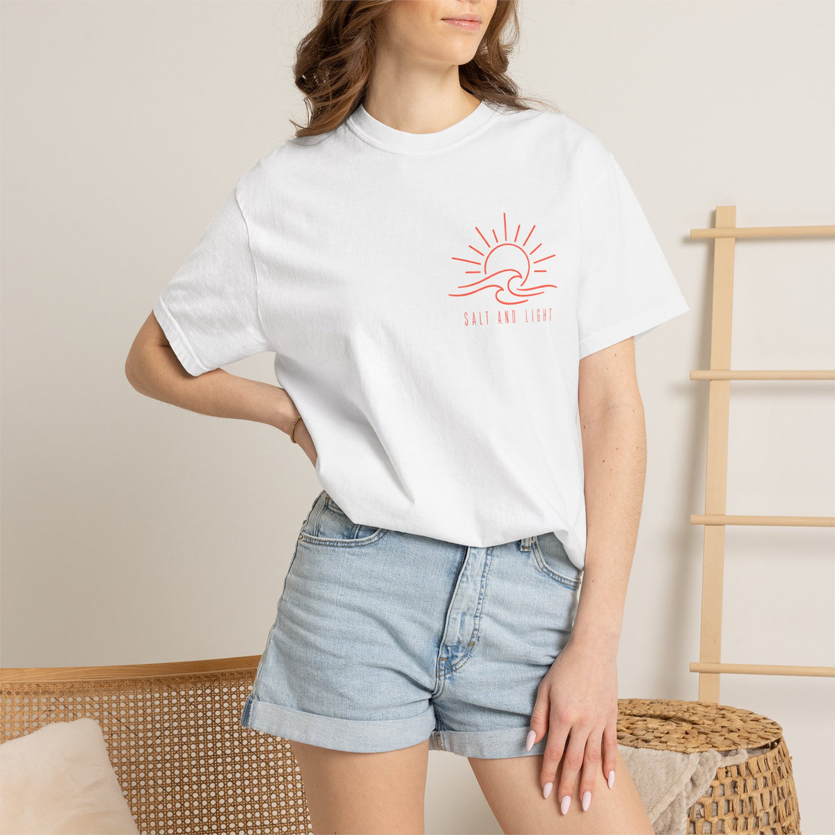 Salt and Light T-Shirt — Christian Sunburst Faith Tee