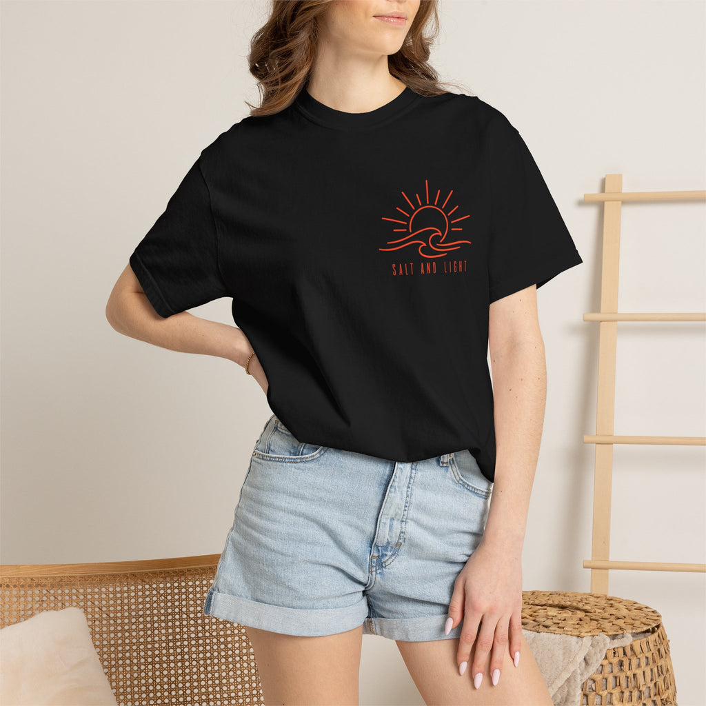 Salt and Light T-Shirt — Christian Sunburst Faith Tee