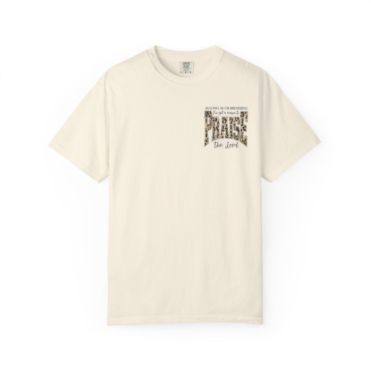 Praise the Lord Leopard Print T-Shirt