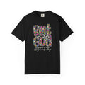 Peace Vibes T-Shirt — "But God" Floral Graphic Tee