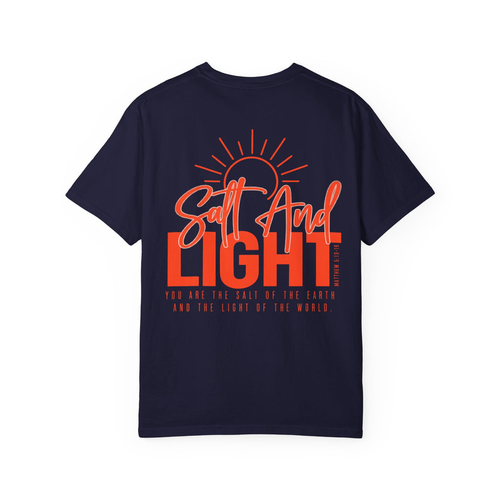 Salt and Light T-Shirt — Christian Sunburst Faith Tee
