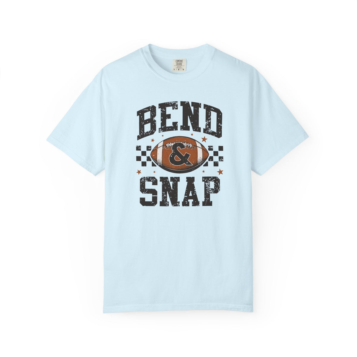 Bend & Snap Football Tee — Vintage Distressed Game Day T-Shirt