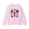 Horror Icons Crewneck Sweatshirt — Cute Ribbon Killer Characters