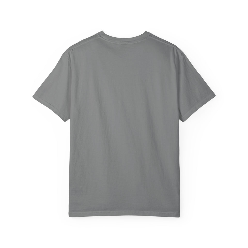 Ghost & Flowers Graphic Tee — Checkerboard Floral Halloween T-Shirt