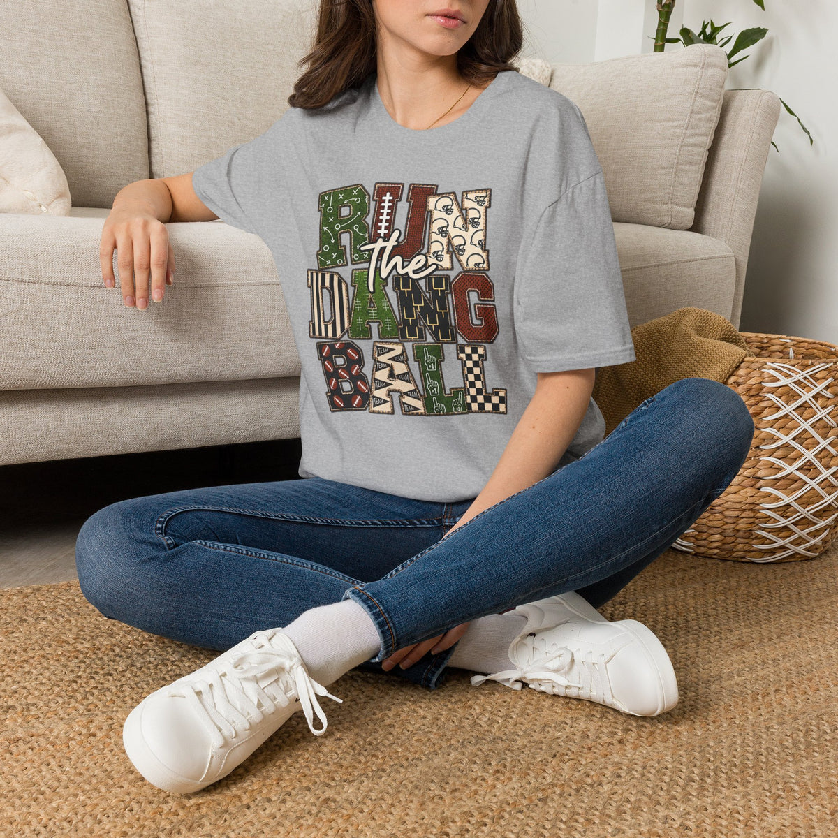 Ruling the Dawg - Football Graphic T-Shirt
