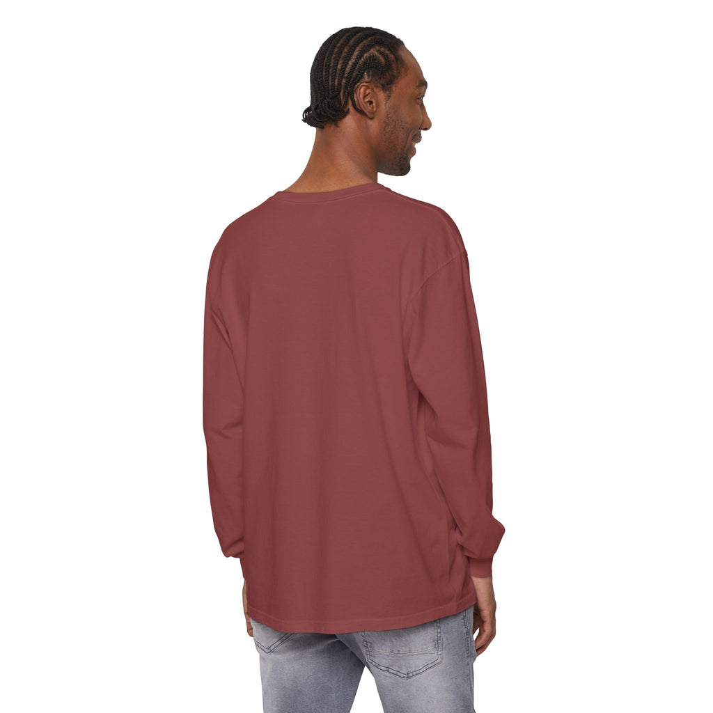 Fall Vibes Long Sleeve Tee — “Flannels Hayrides Pumpkins Sweaters Bonfires”