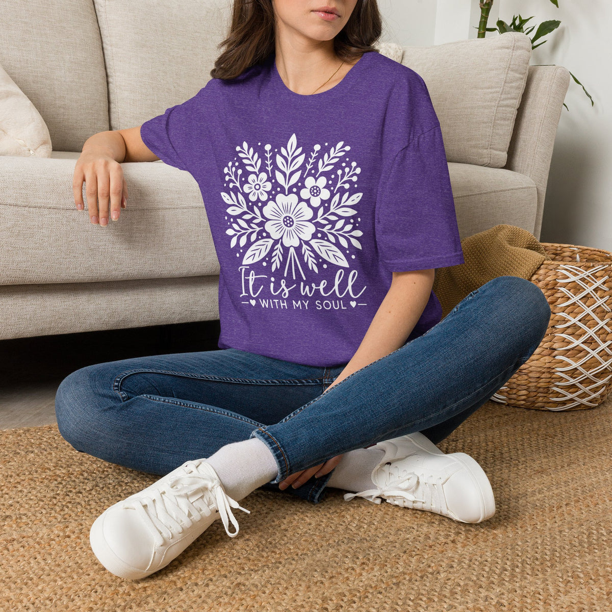 Gildan Softstyle It is well with my soul T-Shirt