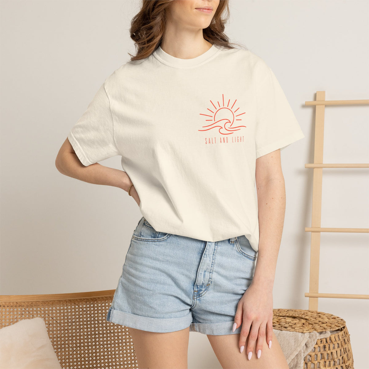 Salt and Light T-Shirt — Christian Sunburst Faith Tee