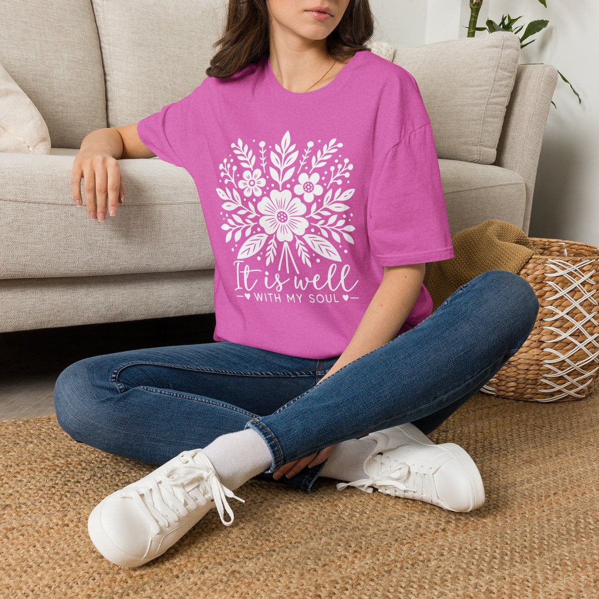 Gildan Softstyle It is well with my soul T-Shirt