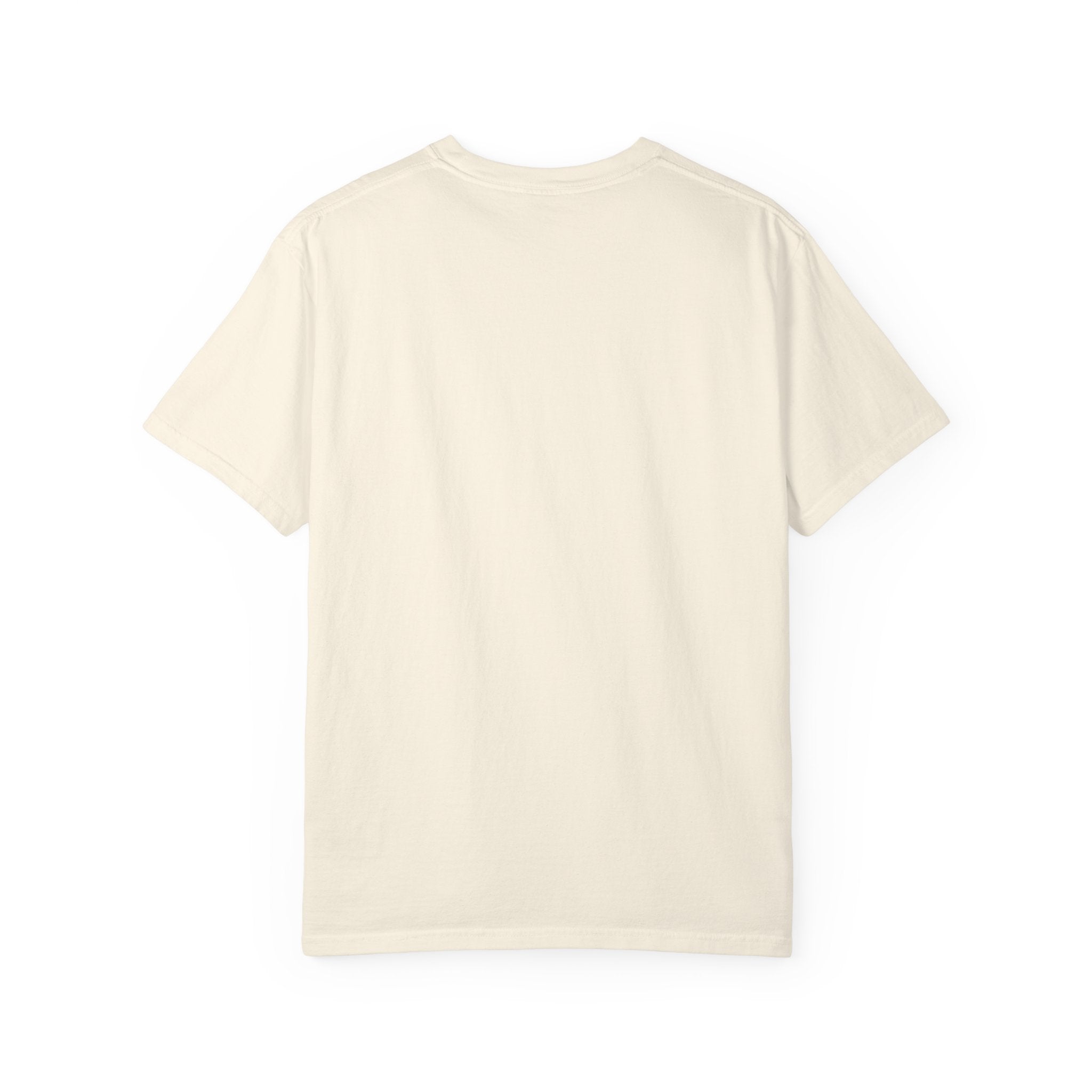 Ghost & Flowers Graphic Tee — Checkerboard Floral Halloween T-Shirt