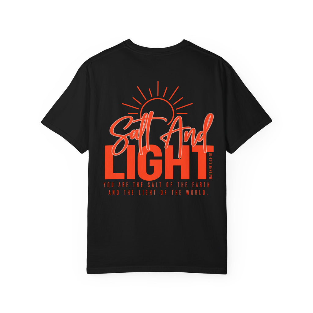 Salt and Light T-Shirt — Christian Sunburst Faith Tee