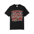 Somebody's Loud-Mouthed Mom Football T-Shirt — Mom Fan Game Day Tee
