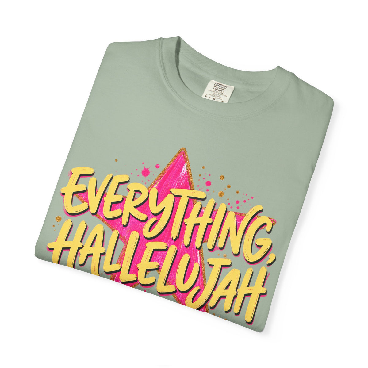 Everything, Hallelujah T-Shirt — Retro Star Christian Graphic Tee