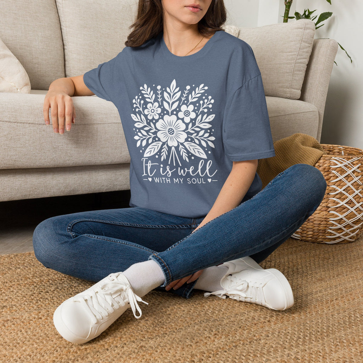 Gildan Softstyle It is well with my soul T-Shirt