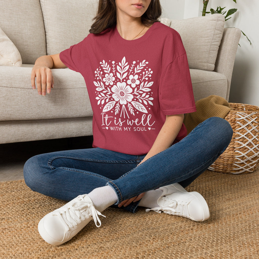 Gildan Softstyle It is well with my soul T-Shirt