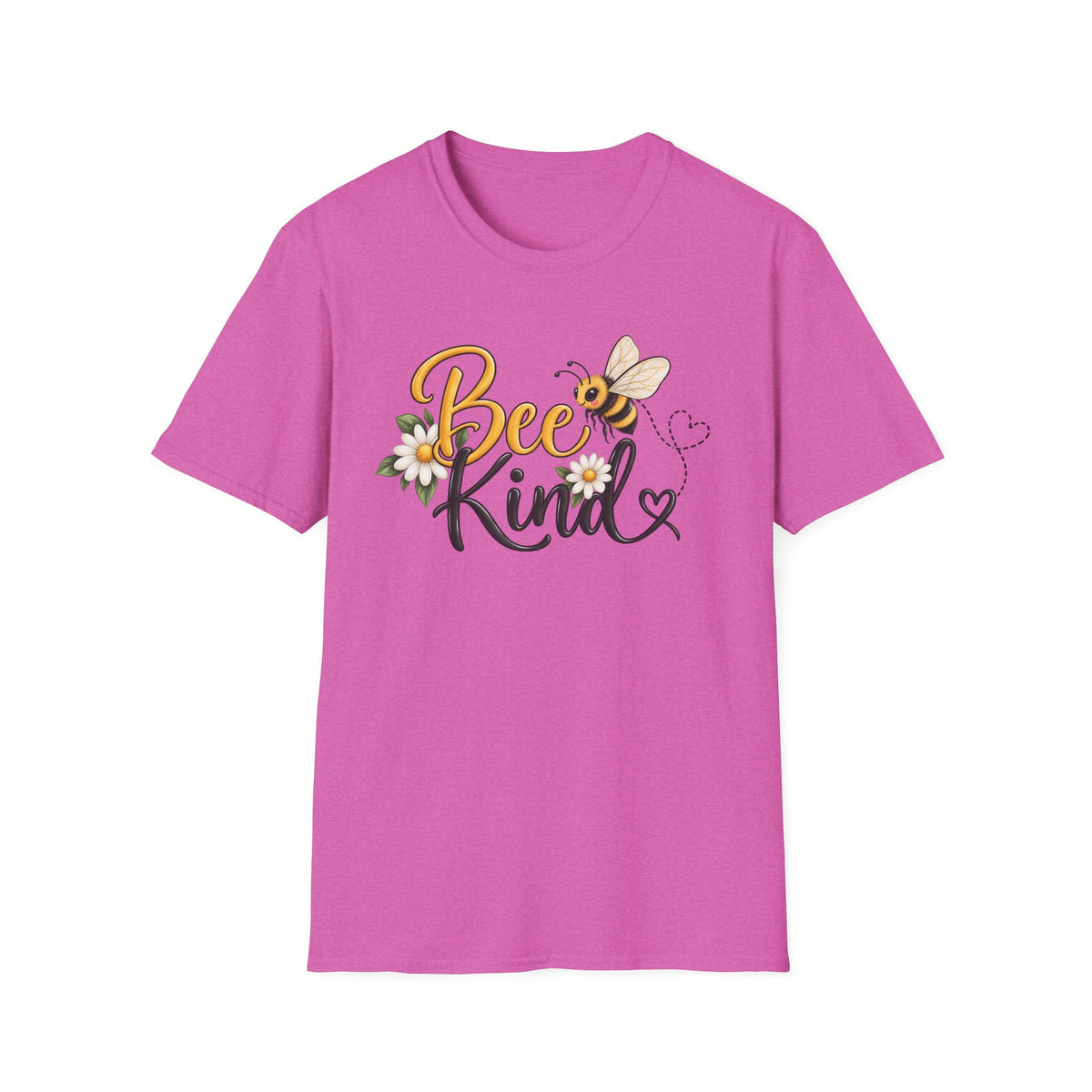 Bee Kind T‑Shirt — Cute Floral Bee Graphic Tee for Nature Lovers