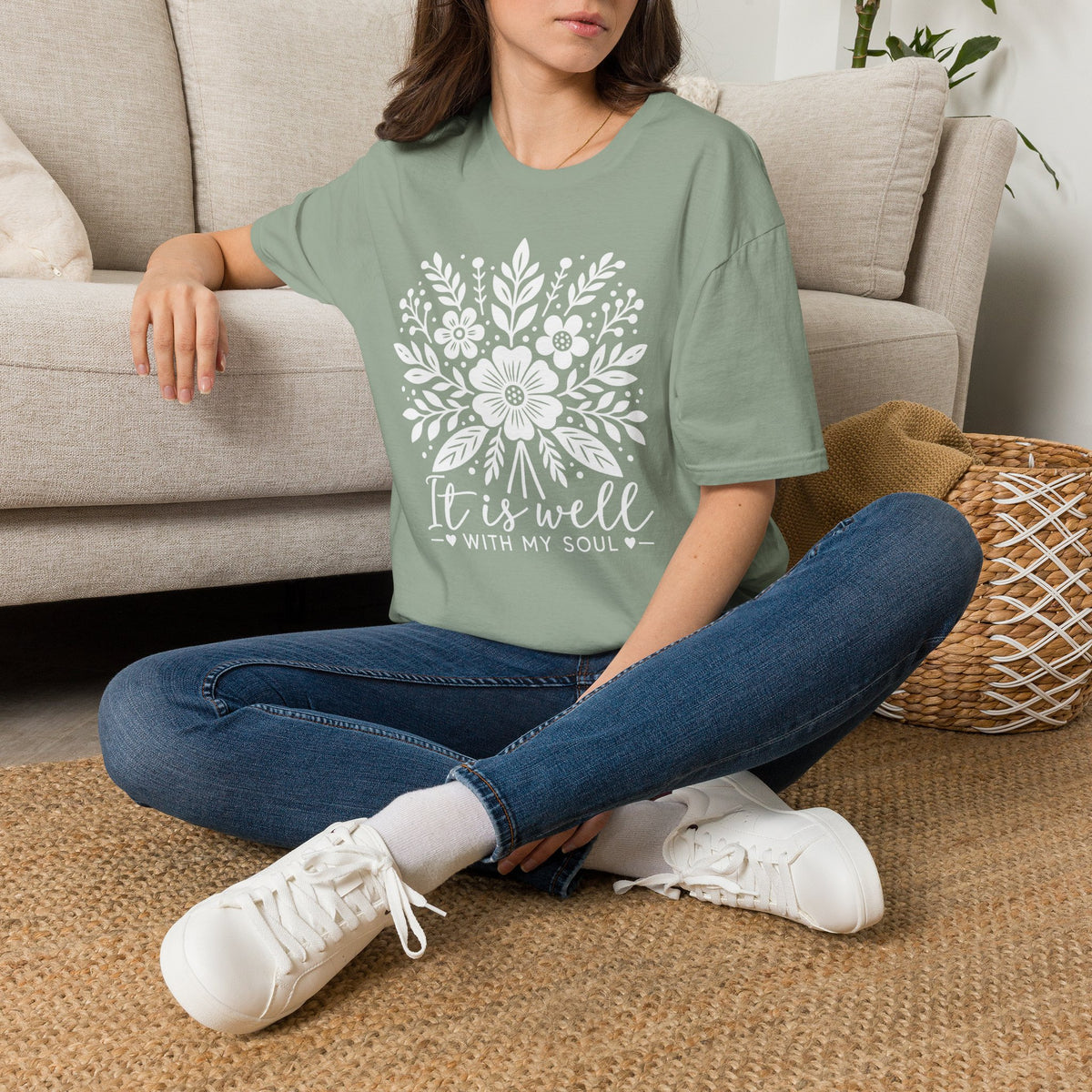 Gildan Softstyle It is well with my soul T-Shirt