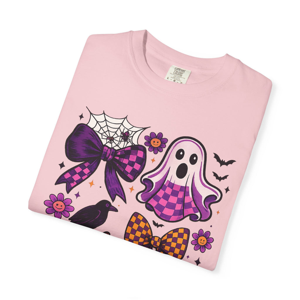 Halloween Cute Ghost & Pumpkin T‑Shirt — Trick or Treat Graphic Tee
