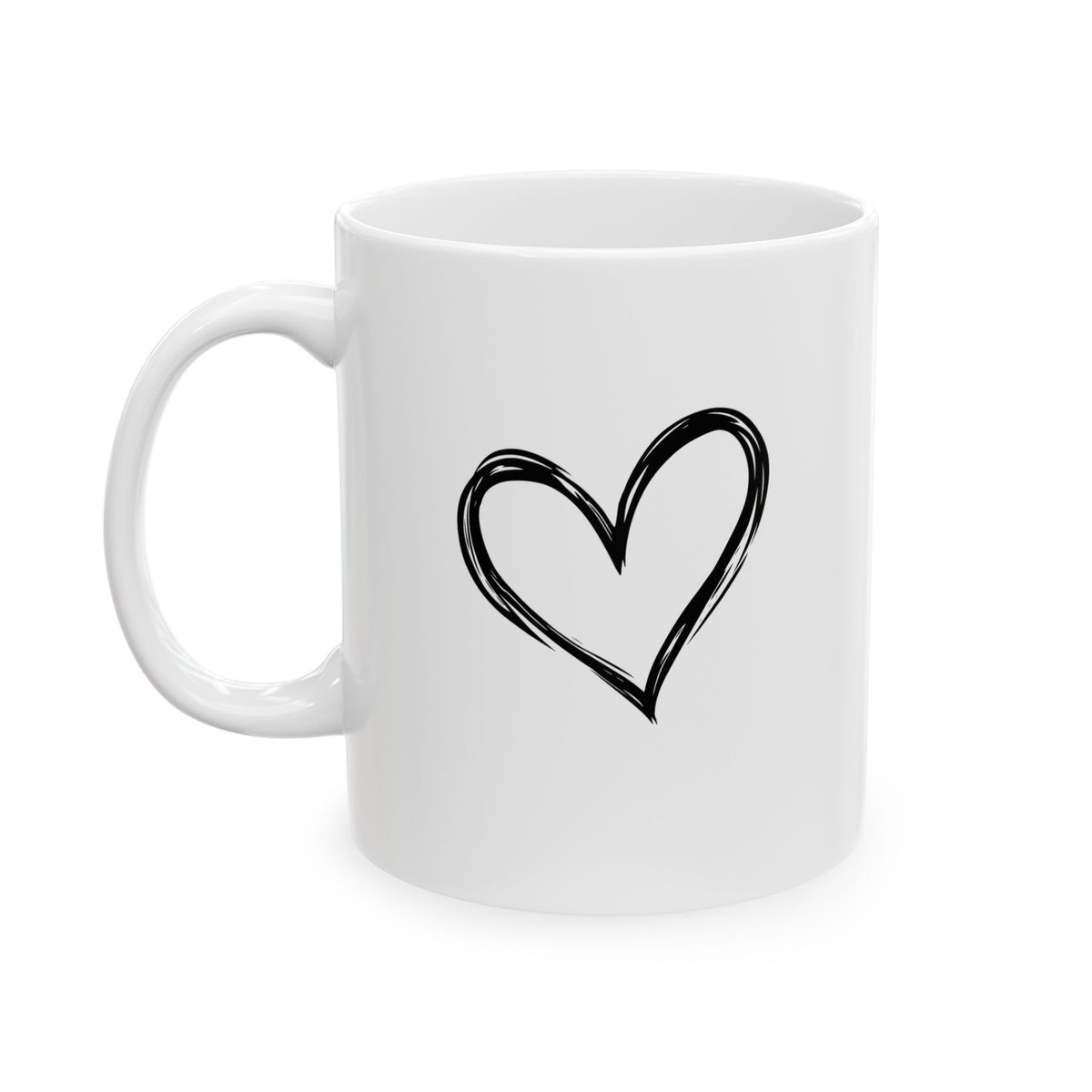 Christian Coffee Mug - "I Could be meaner but Jesus said no" Inspirational Ceramic Mug (11oz)