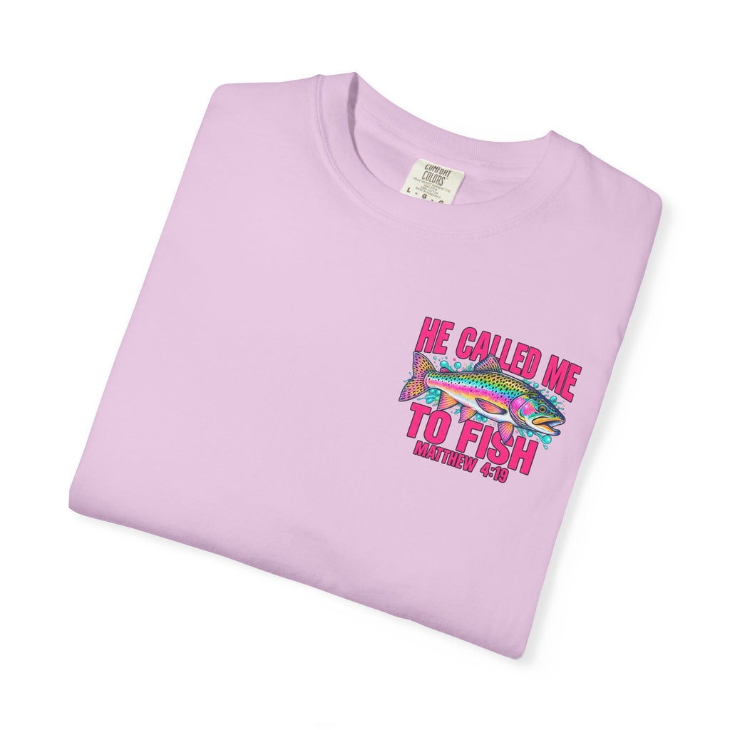 He Called Me To Fish T-Shirt — Christian Fishing Graphic Tee