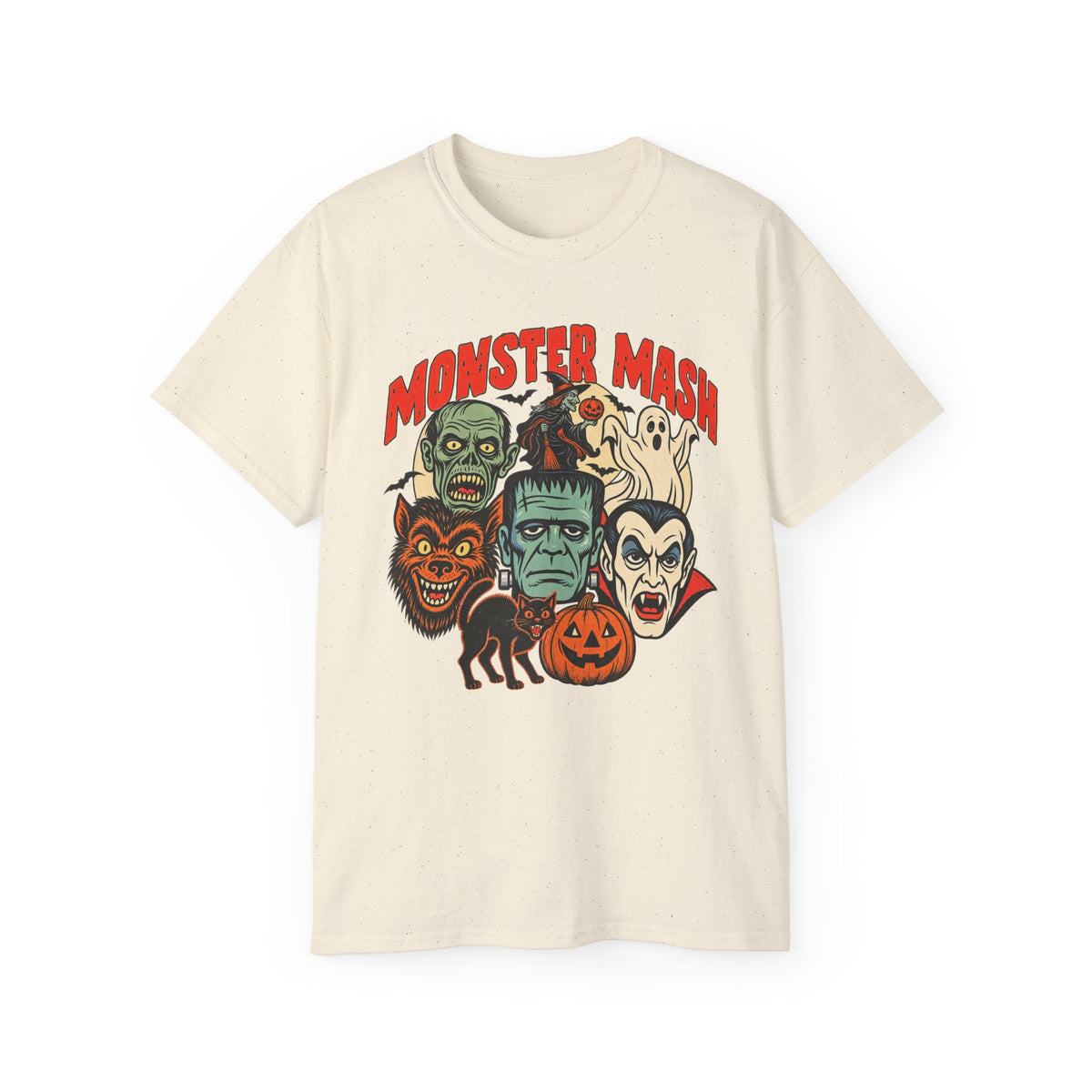Monster Mash T-Shirt — Vintage Halloween Monster Graphic Tee
