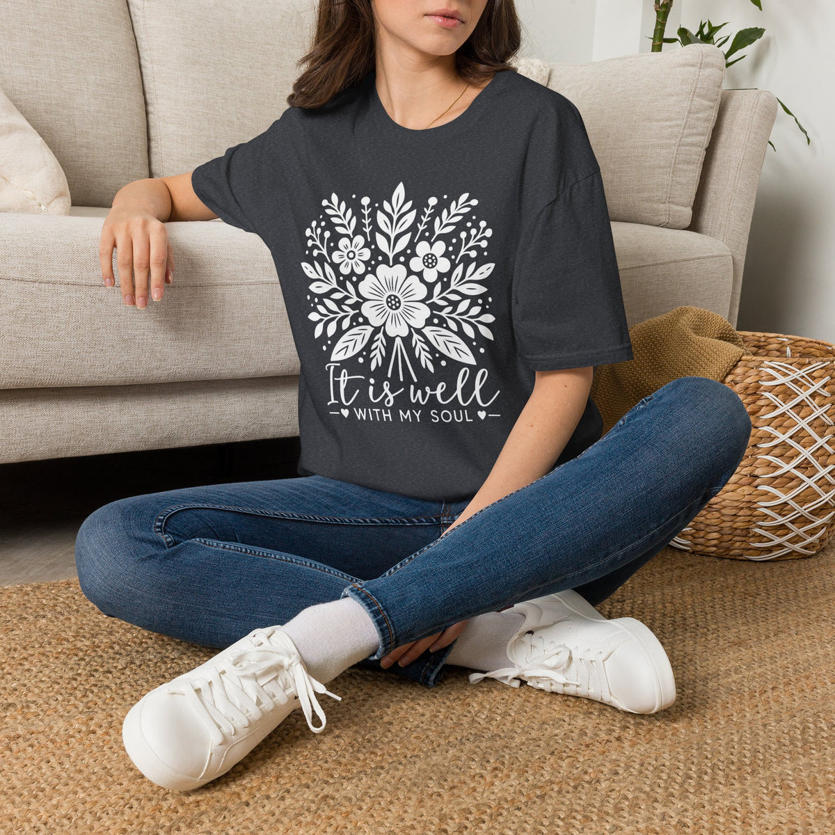 Gildan Softstyle It is well with my soul T-Shirt