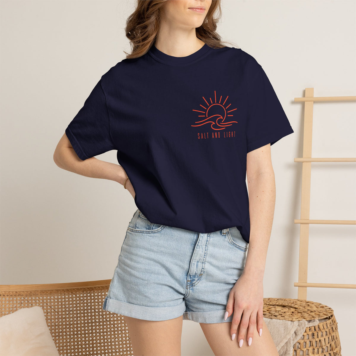 Salt and Light T-Shirt — Christian Sunburst Faith Tee