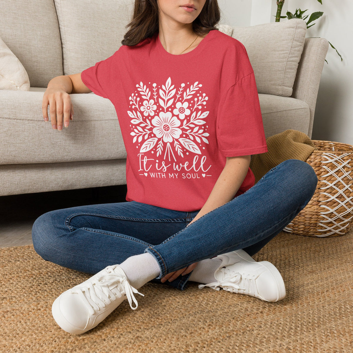 Gildan Softstyle It is well with my soul T-Shirt