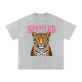 Spoiled Snow Washed Oversized Cotton T-Shirt
