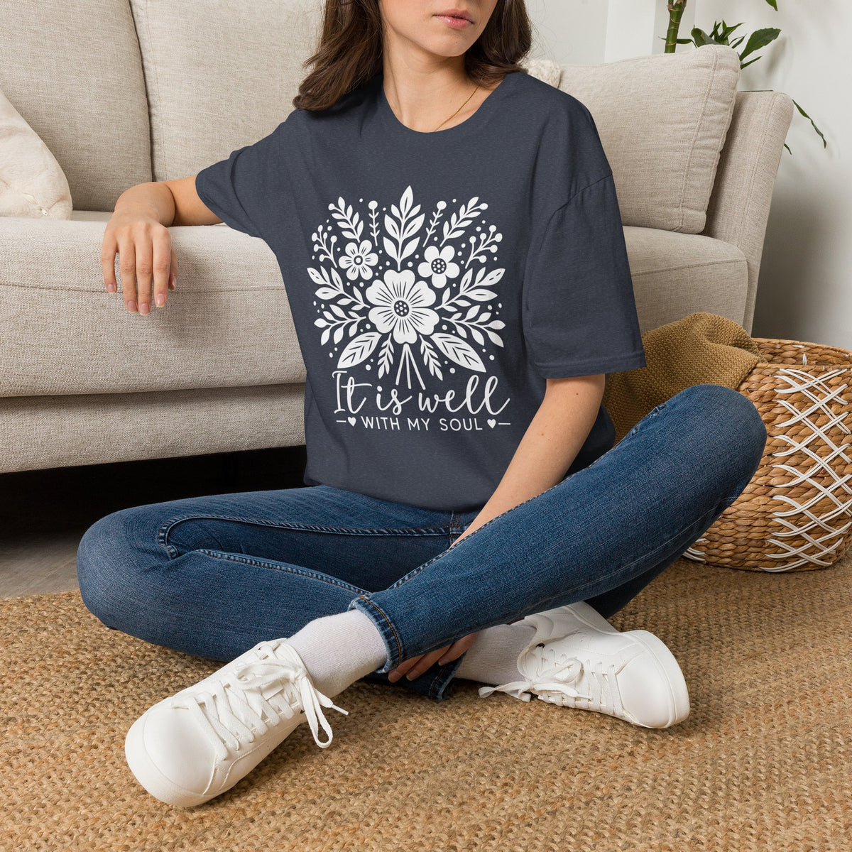 Gildan Softstyle It is well with my soul T-Shirt