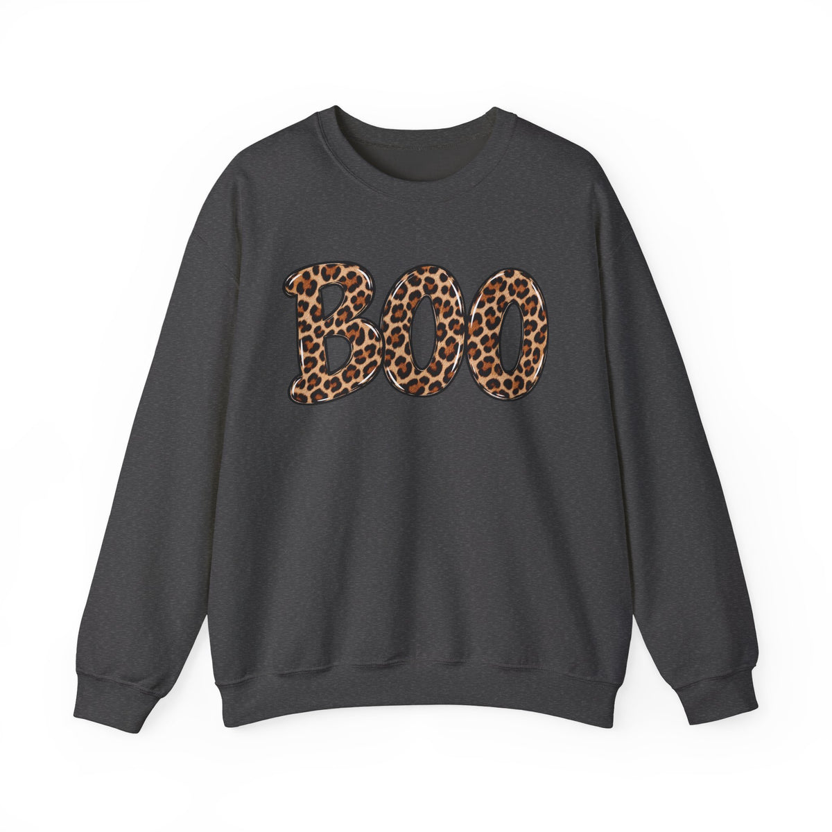 Leopard Print "BOO" Sweatshirt