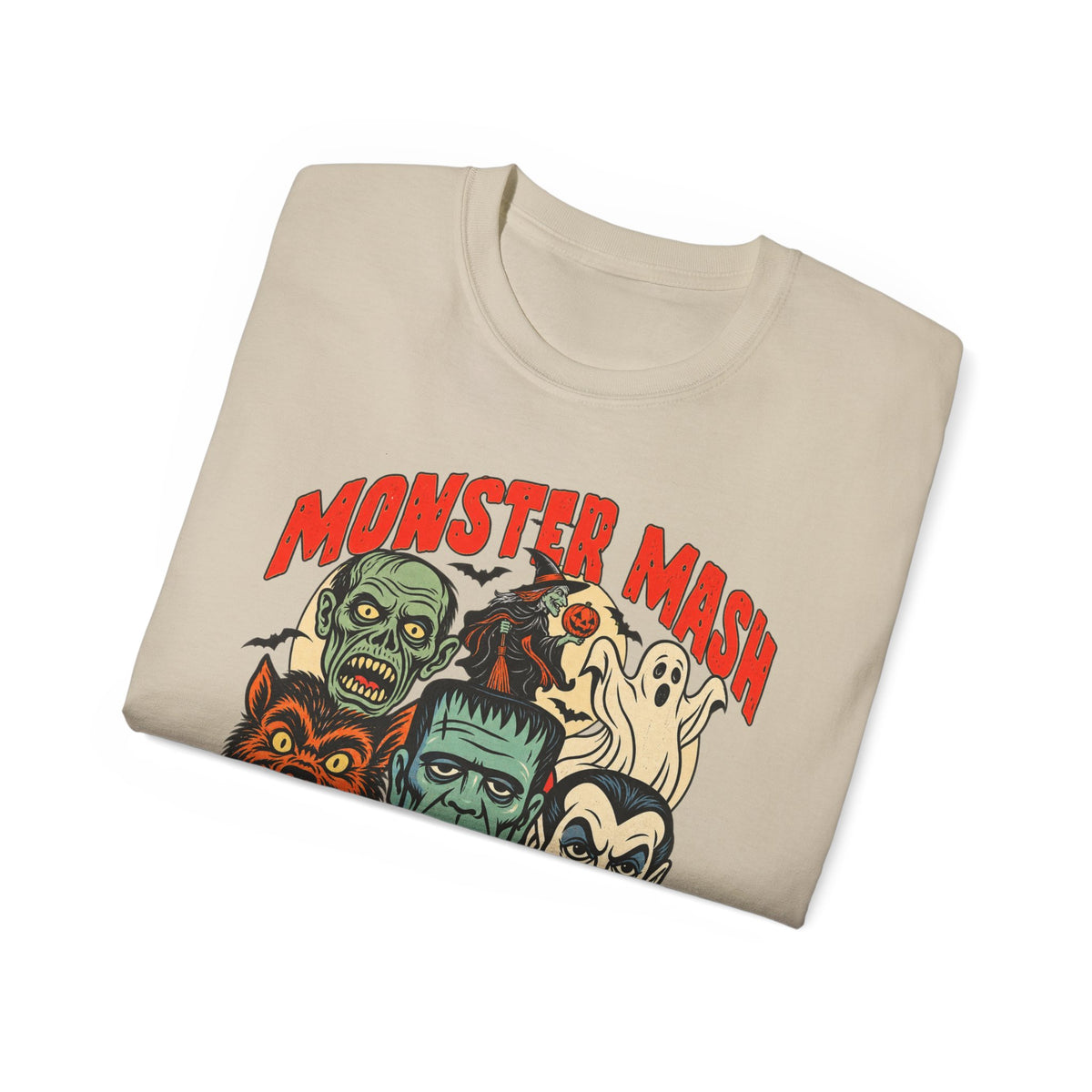 Monster Mash T-Shirt — Vintage Halloween Monster Graphic Tee