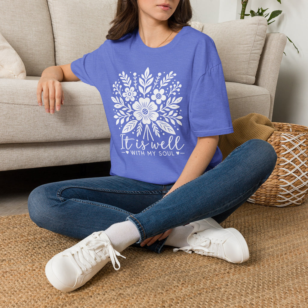 Gildan Softstyle It is well with my soul T-Shirt
