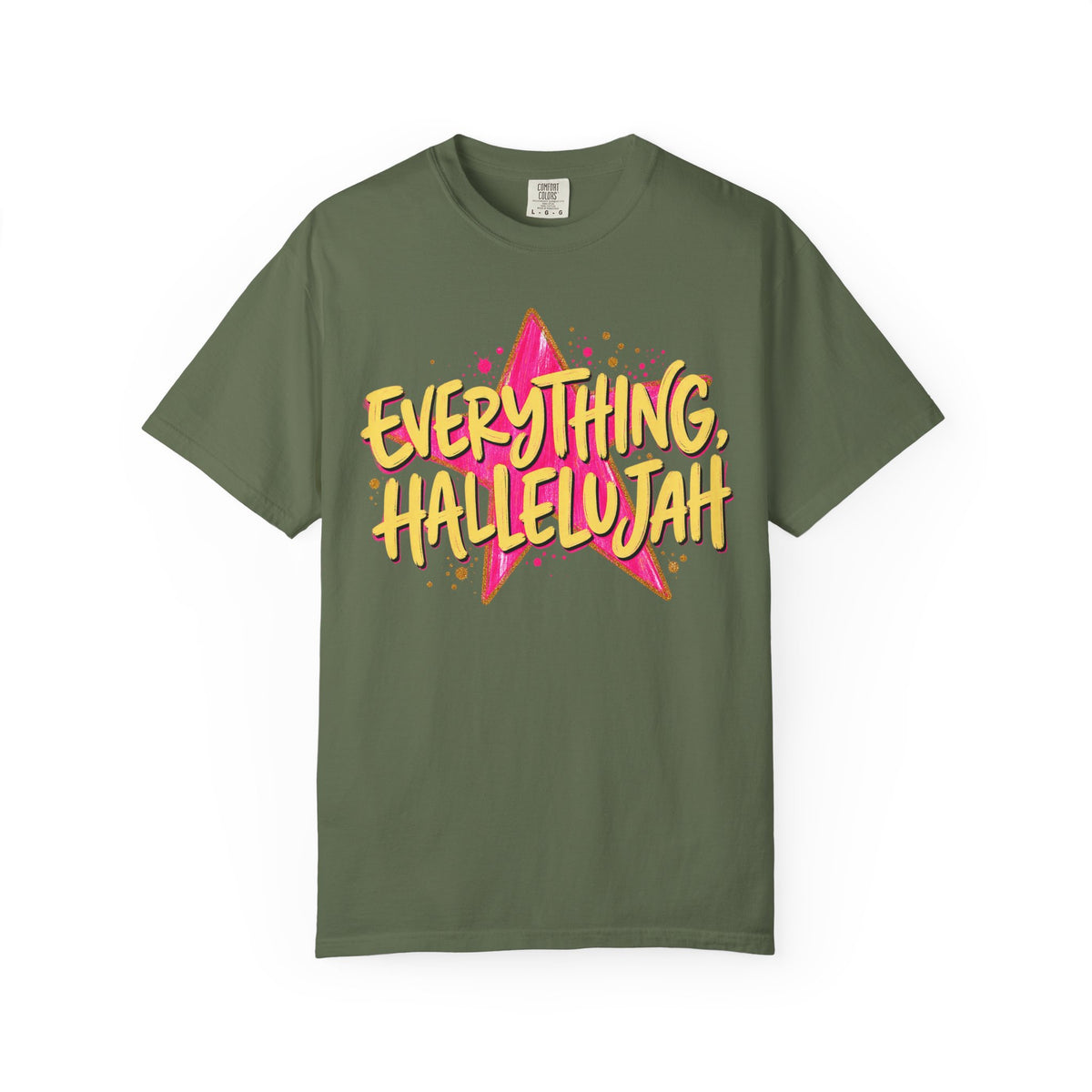 Everything, Hallelujah T-Shirt — Retro Star Christian Graphic Tee