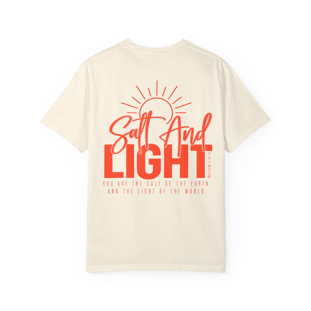 Salt and Light T-Shirt — Christian Sunburst Faith Tee