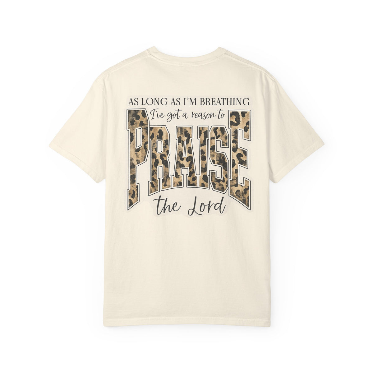 Praise the Lord Leopard Print T-Shirt