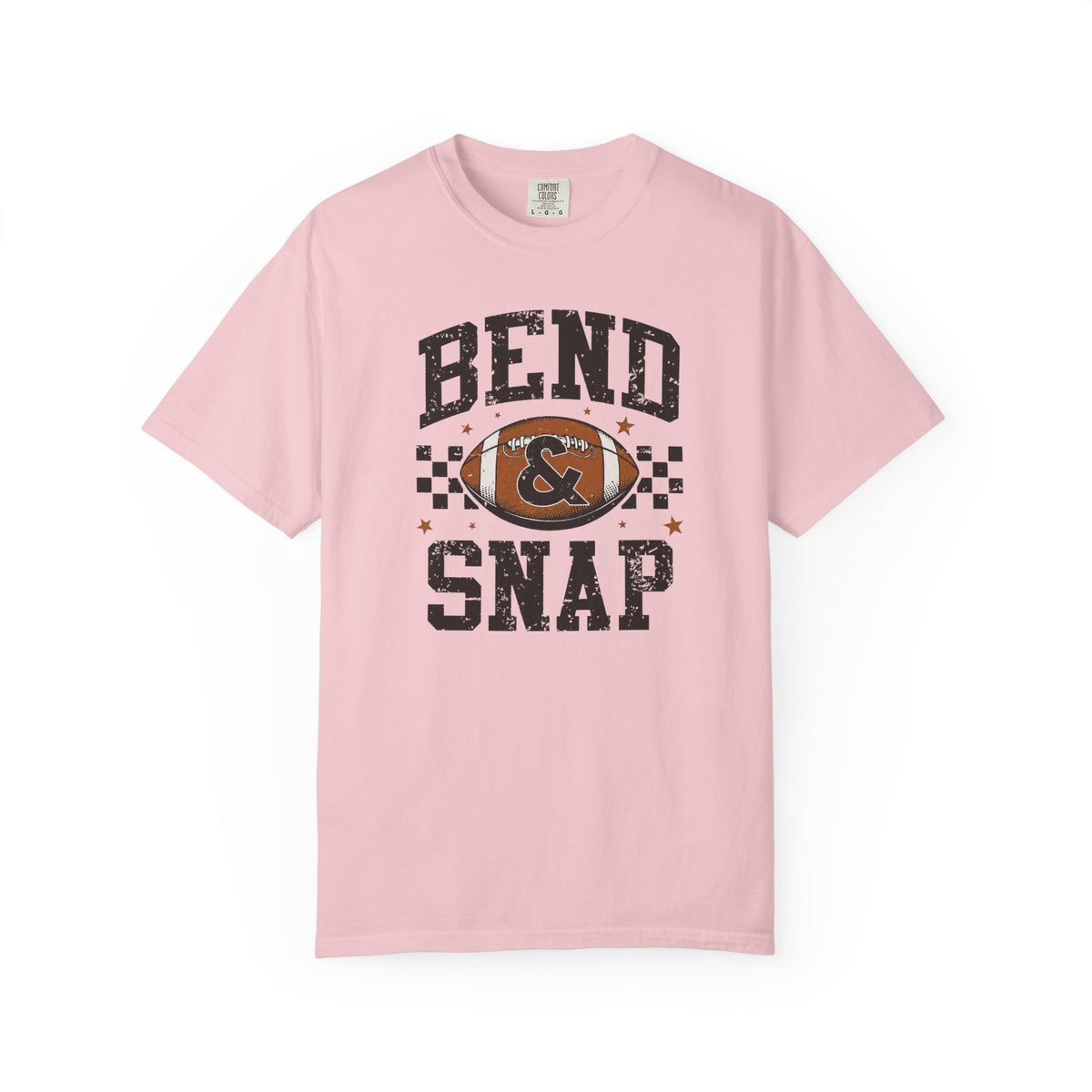 Bend & Snap Football Tee — Vintage Distressed Game Day T-Shirt