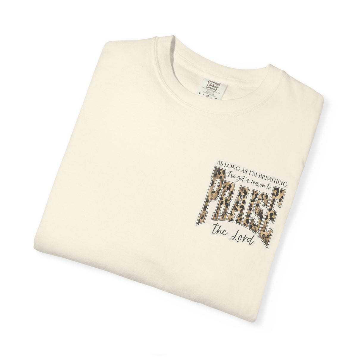 Praise the Lord Leopard Print T-Shirt