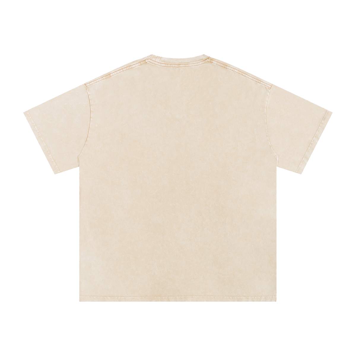 Tiger with bubblegum Snow Washed Oversized Cotton T-Shirt