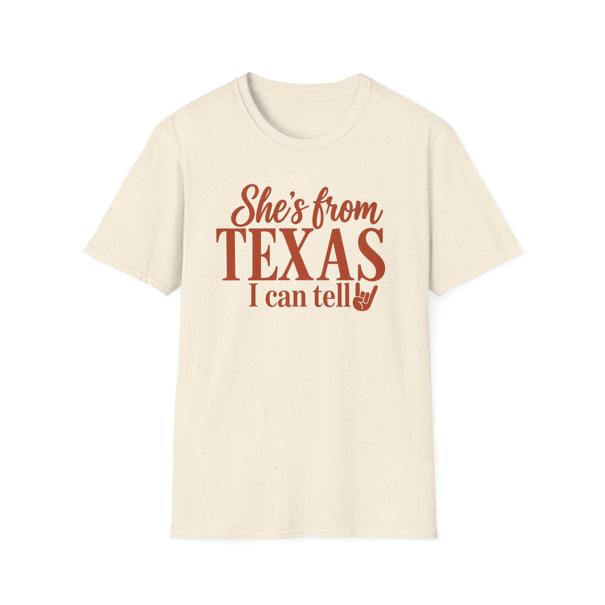 She’s From Texas T-Shirt — I Can Tell | Texas Pride Graphic Tee