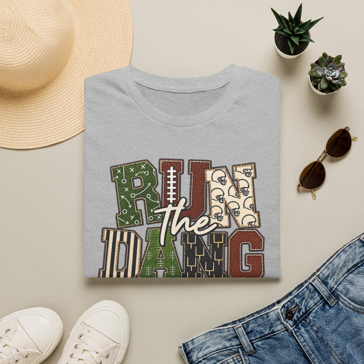 Ruling the Dawg - Football Graphic T-Shirt