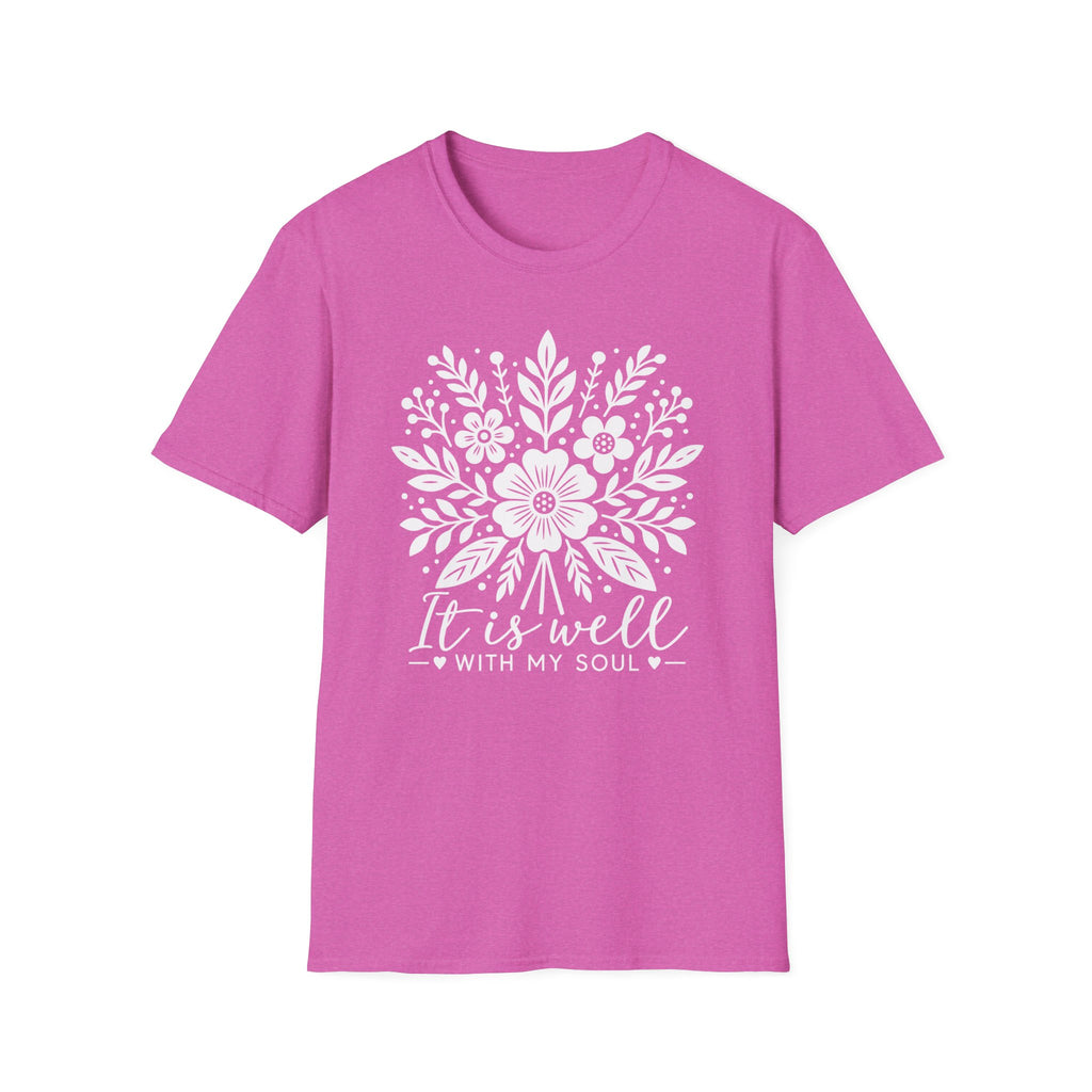 Gildan Softstyle It is well with my soul T-Shirt