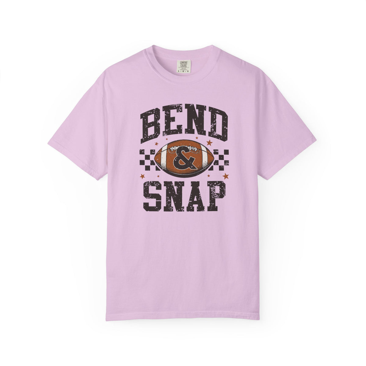 Bend & Snap Football Tee — Vintage Distressed Game Day T-Shirt