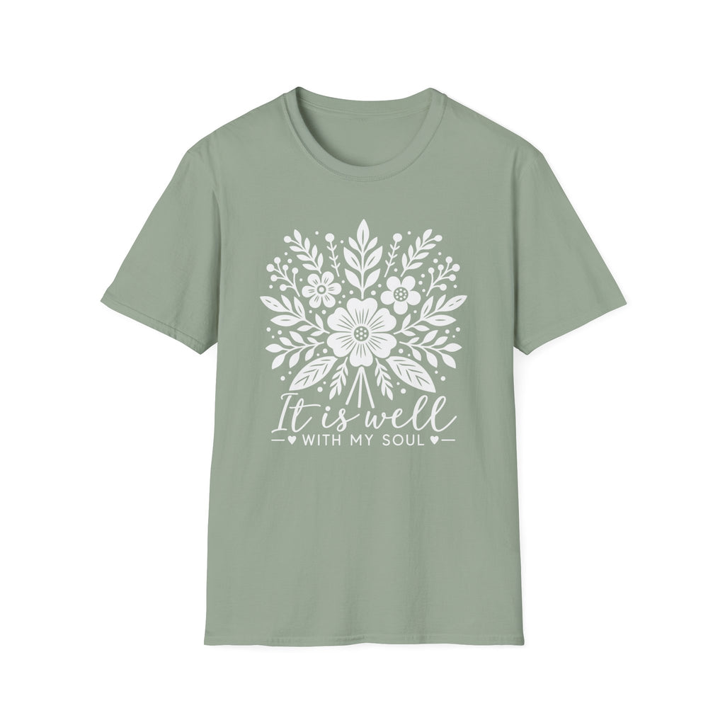 Gildan Softstyle It is well with my soul T-Shirt