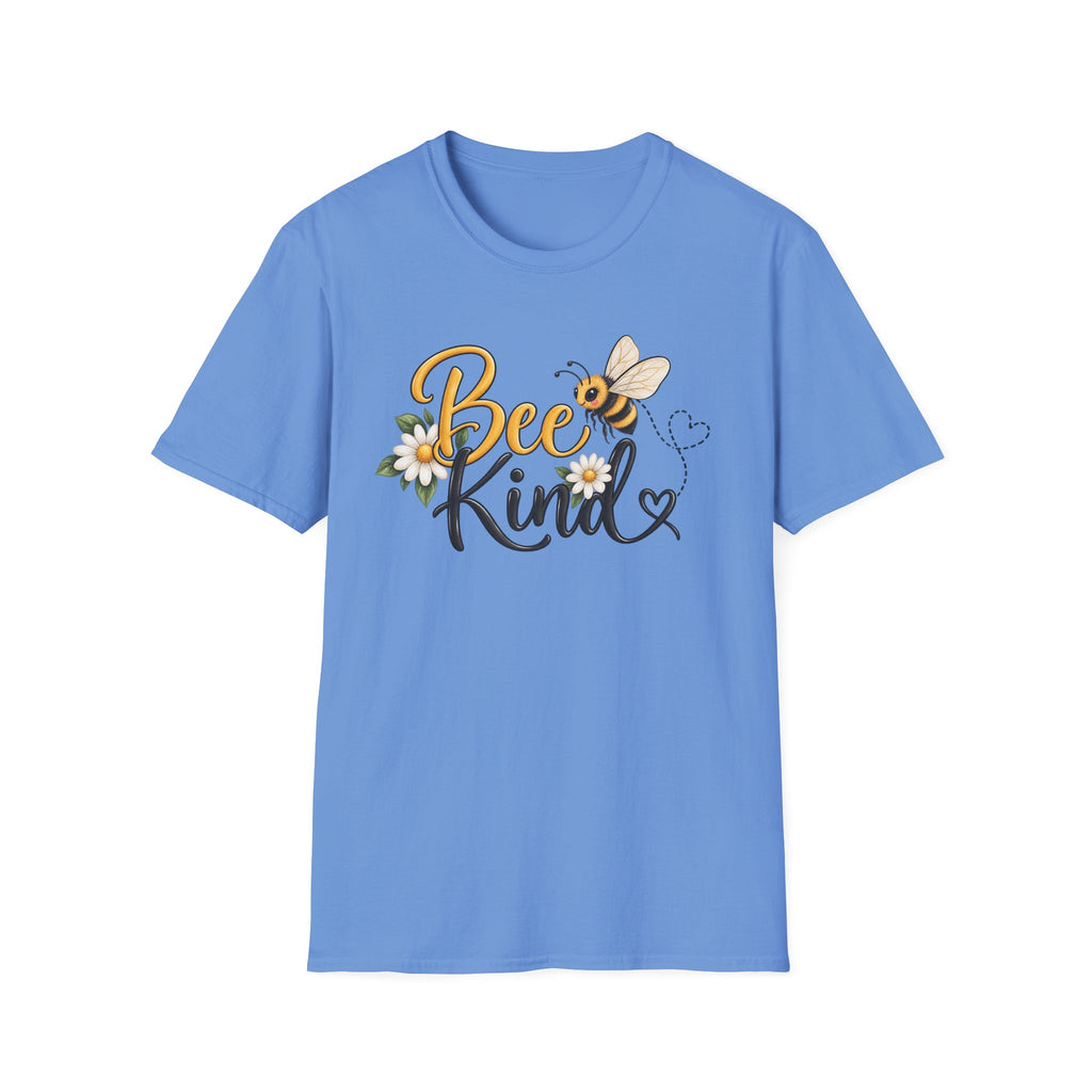 Bee Kind T‑Shirt — Cute Floral Bee Graphic Tee for Nature Lovers