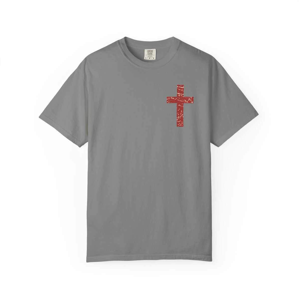 Christian Tee — 'The Heavens Are Roaring' Tiger Cross Graphic T-Shirt