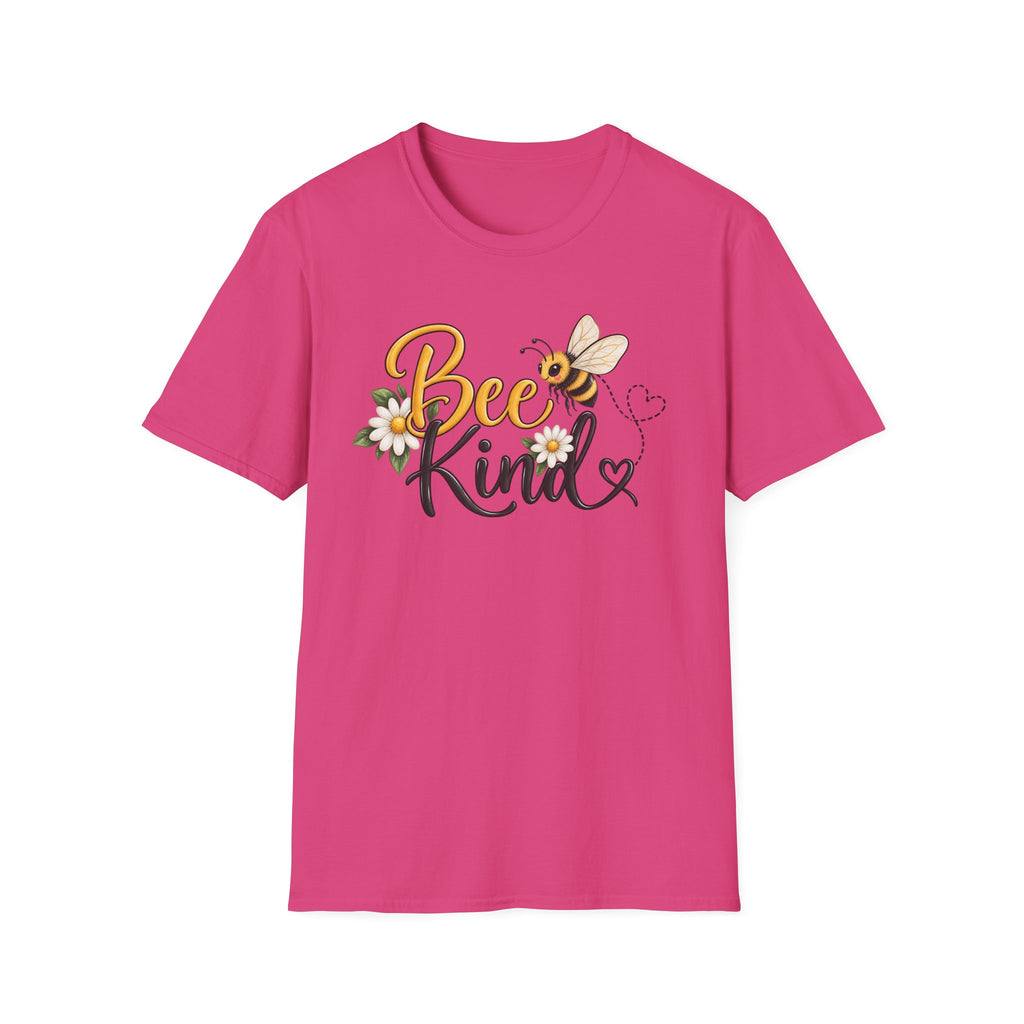 Bee Kind T‑Shirt — Cute Floral Bee Graphic Tee for Nature Lovers