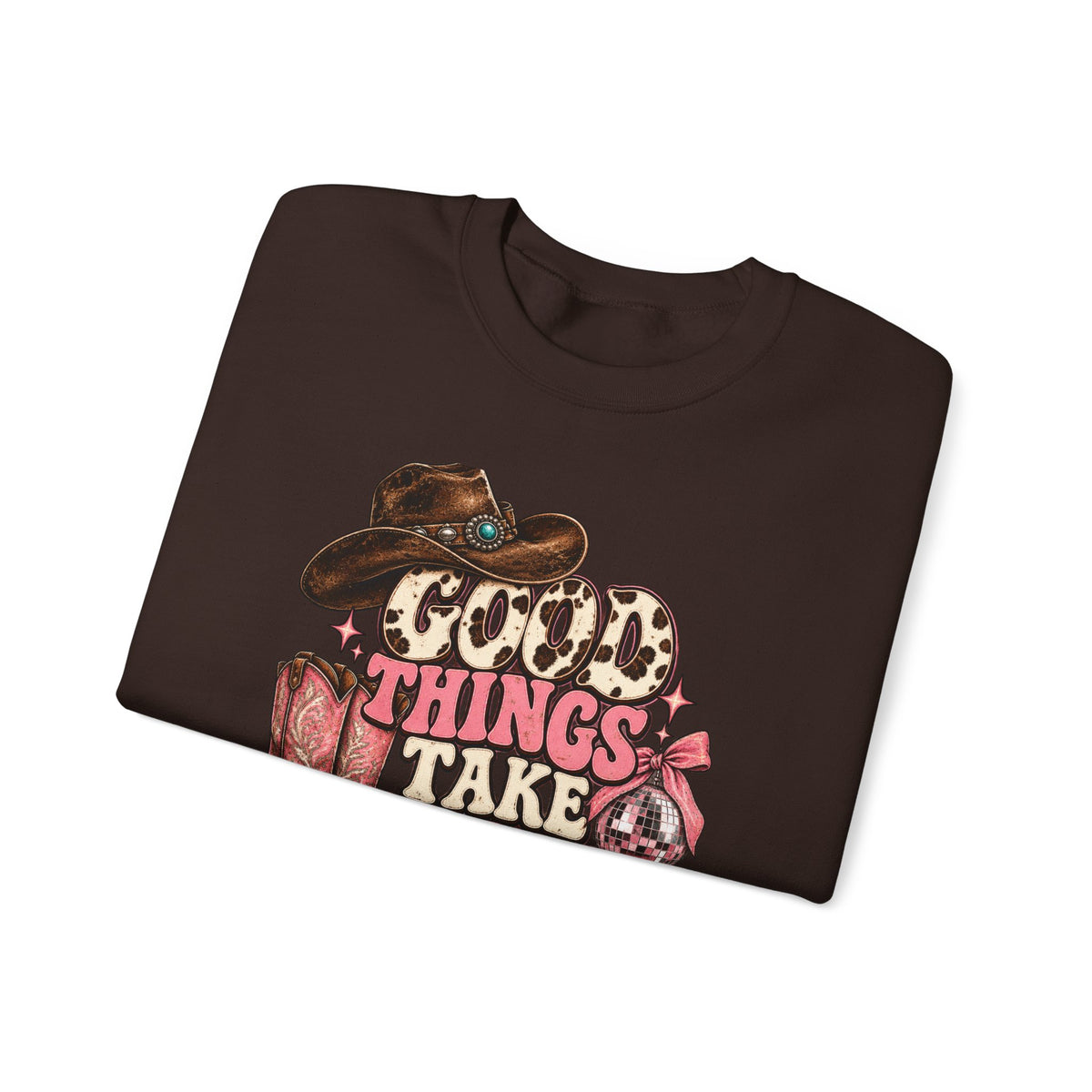 Good Things Take Time Crewneck Sweatshirt