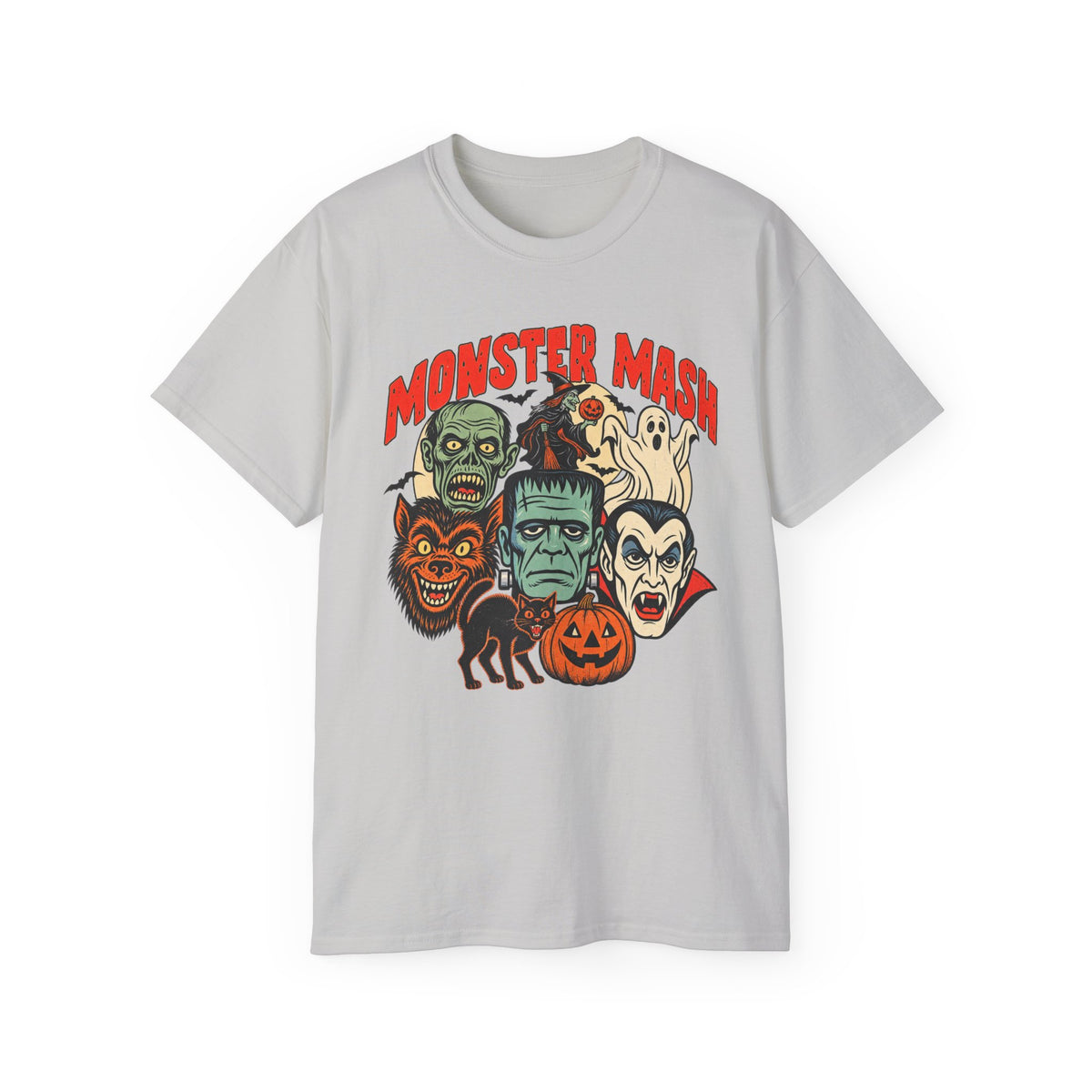 Monster Mash T-Shirt — Vintage Halloween Monster Graphic Tee