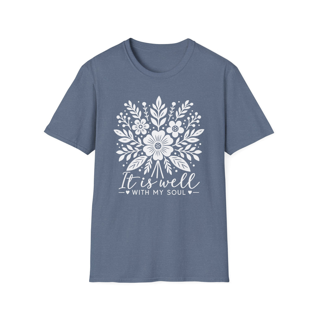 Gildan Softstyle It is well with my soul T-Shirt